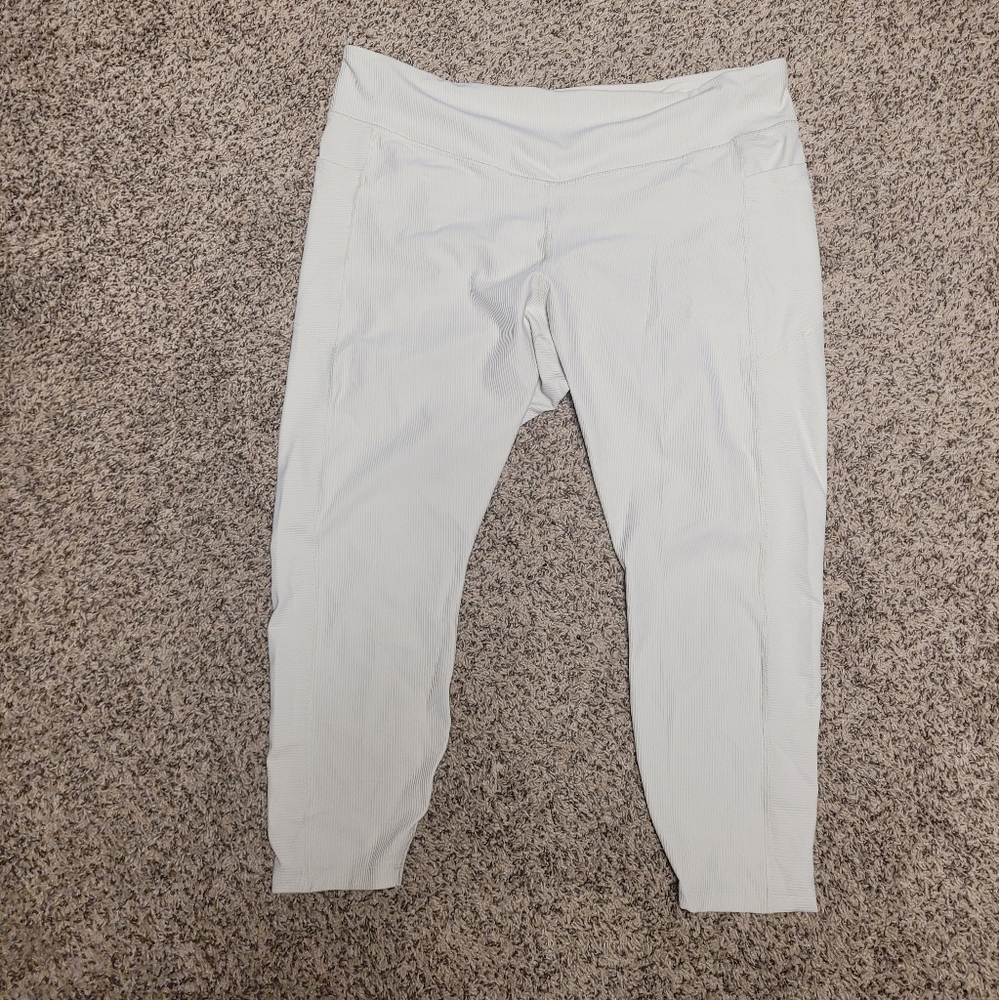3XL Off-White Old Navy Powersoft High-Rise Leggings
